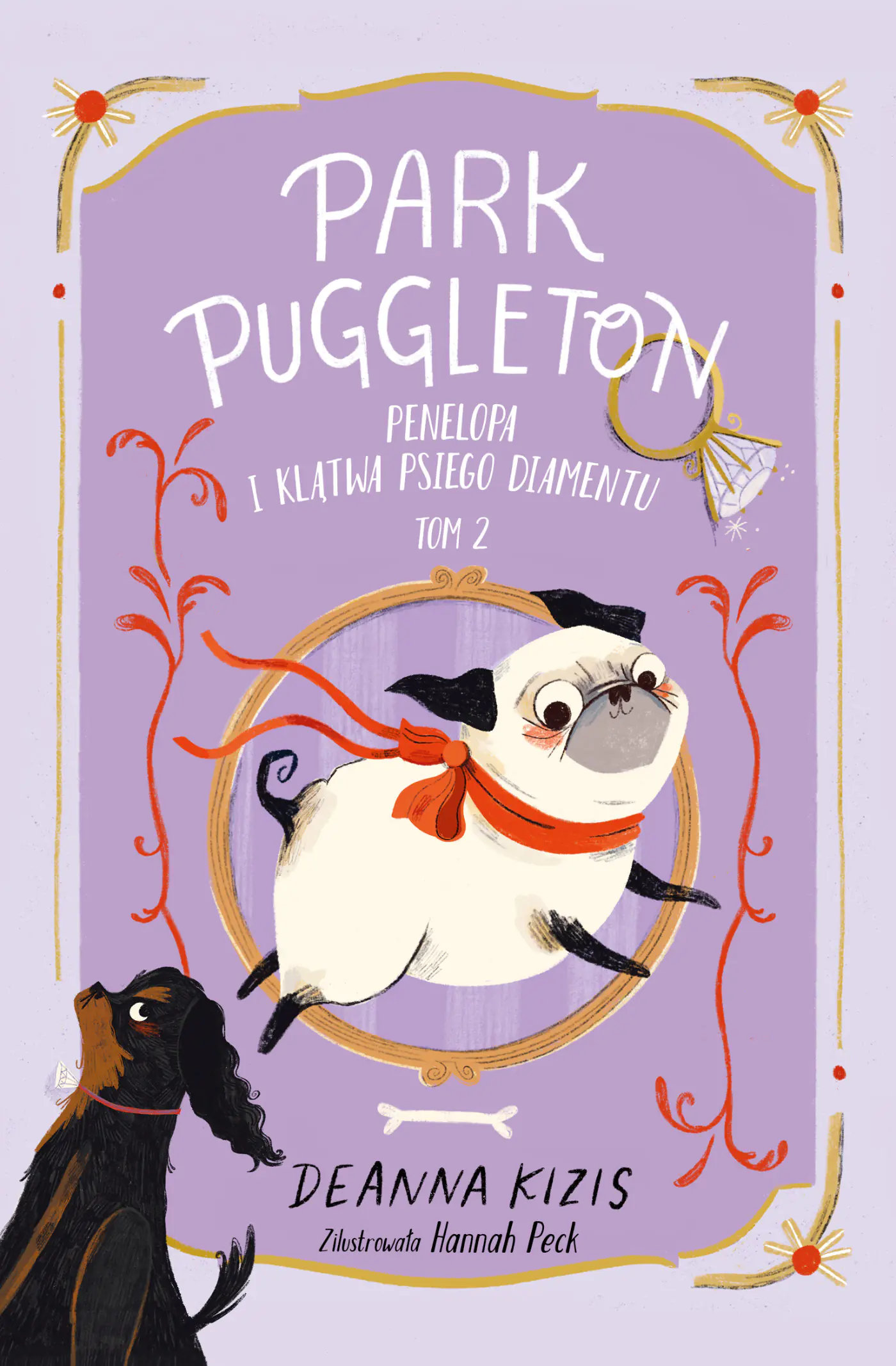 Książka - Penelopa i klątwa Psiego Diamentu. Park Puggleton. Tom 2