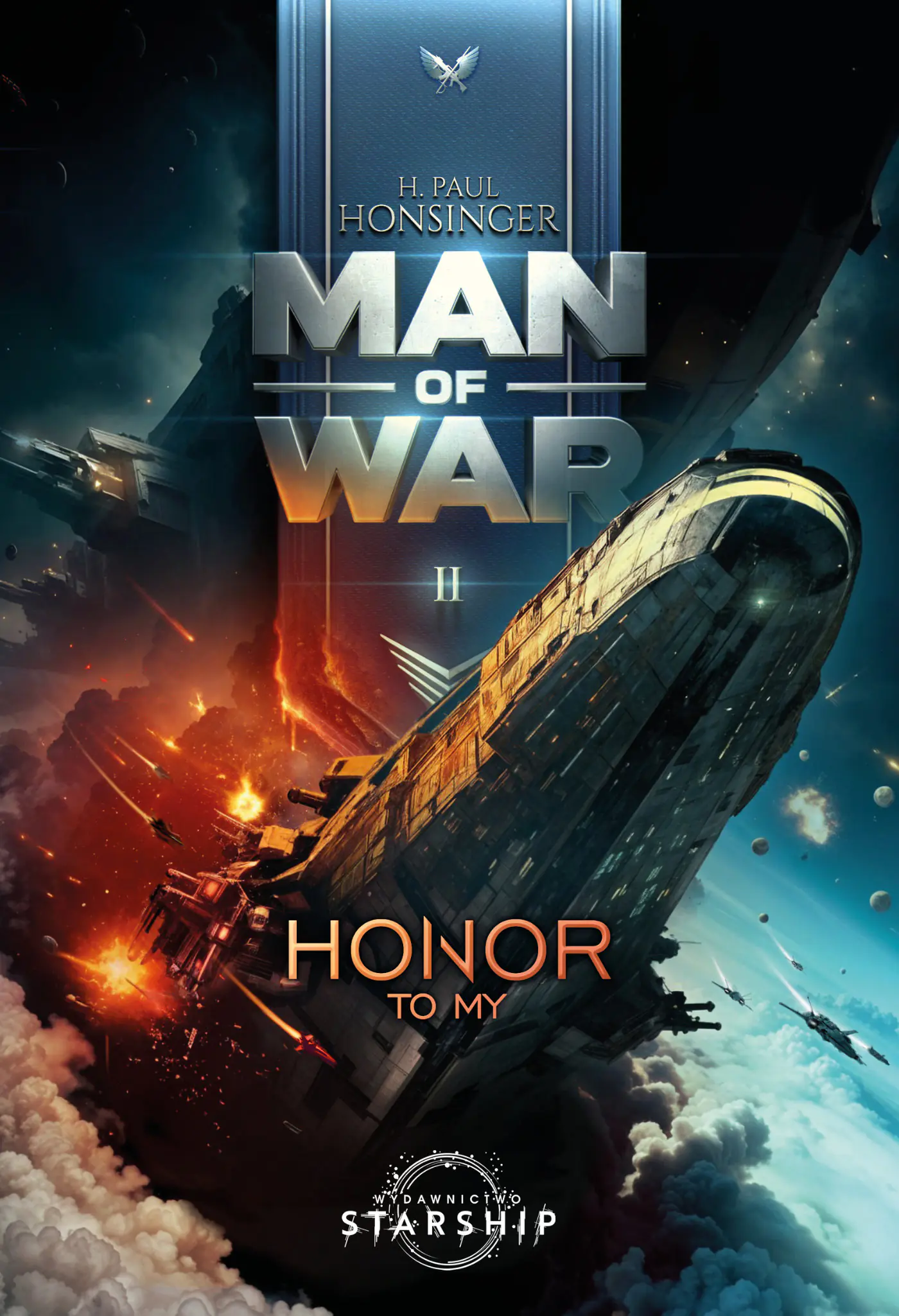 Książka - Honor to my. Man of War. Tom 2