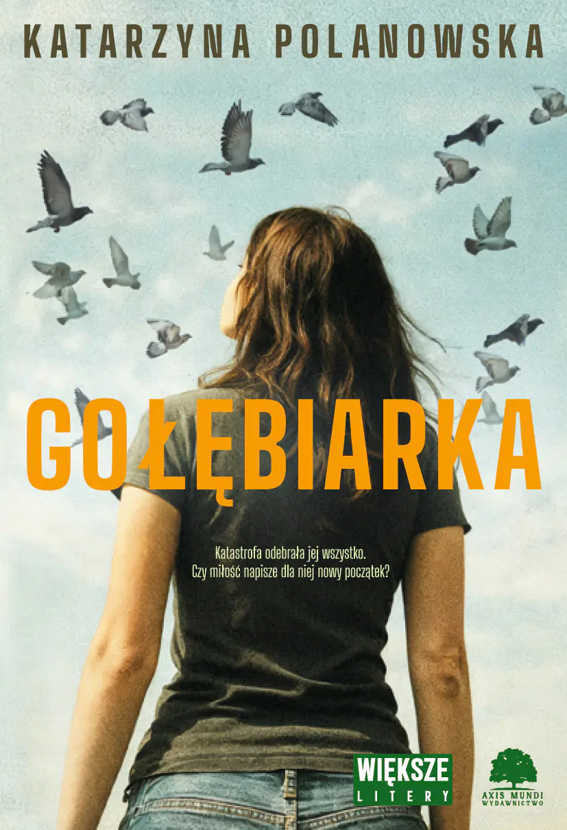 Książka - Gołębiarka (wielkie litery)