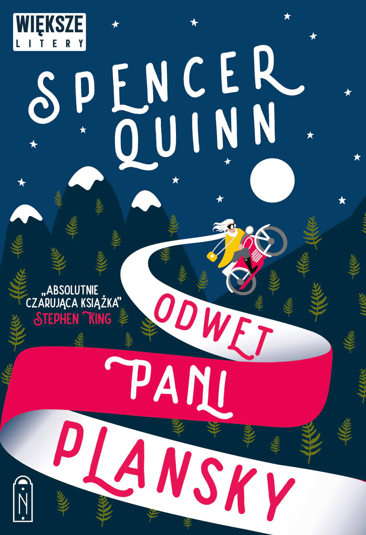 Książka - Odwet Pani Plansky (Duże Litery)