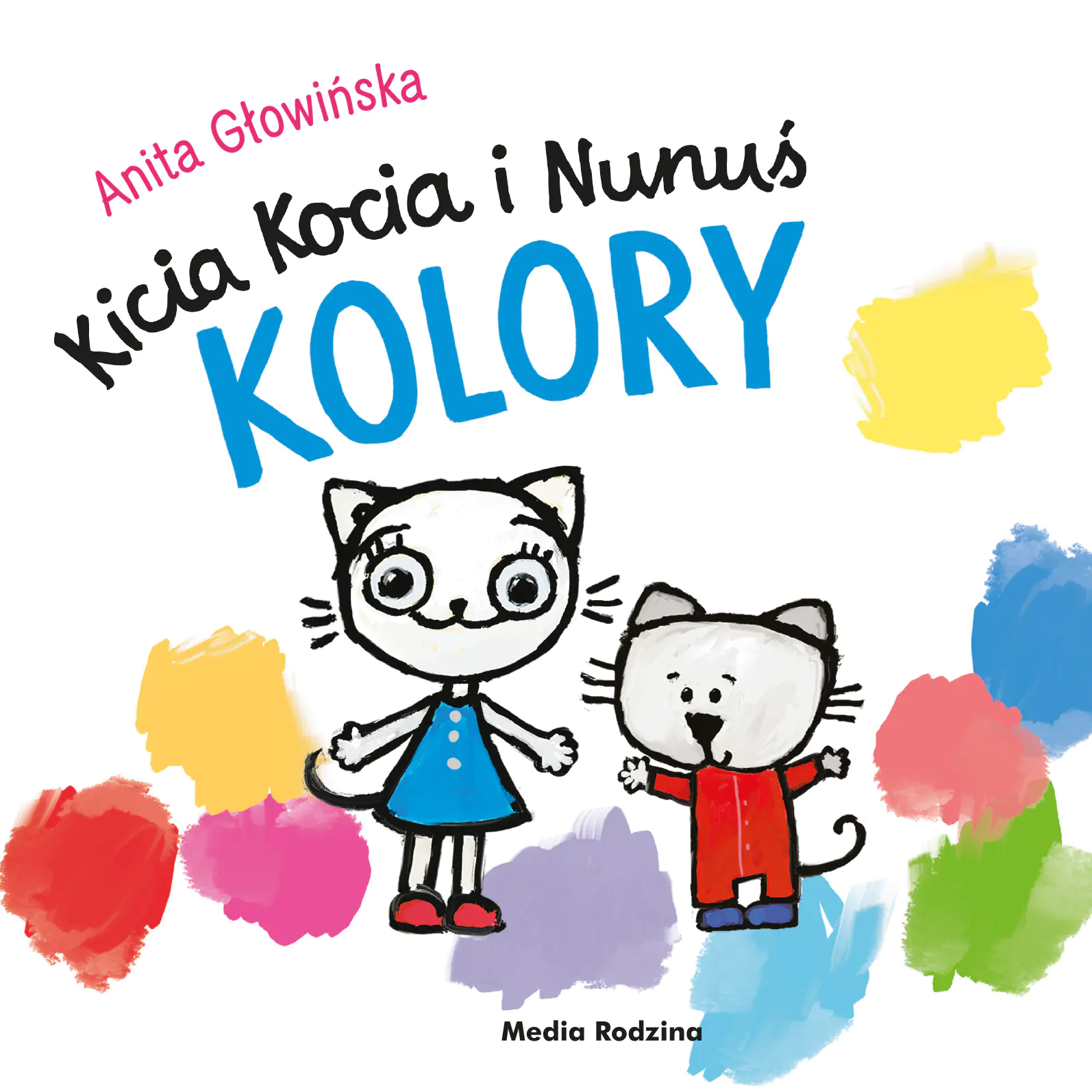 Książka - Kicia Kocia i Nunuś. Kolory