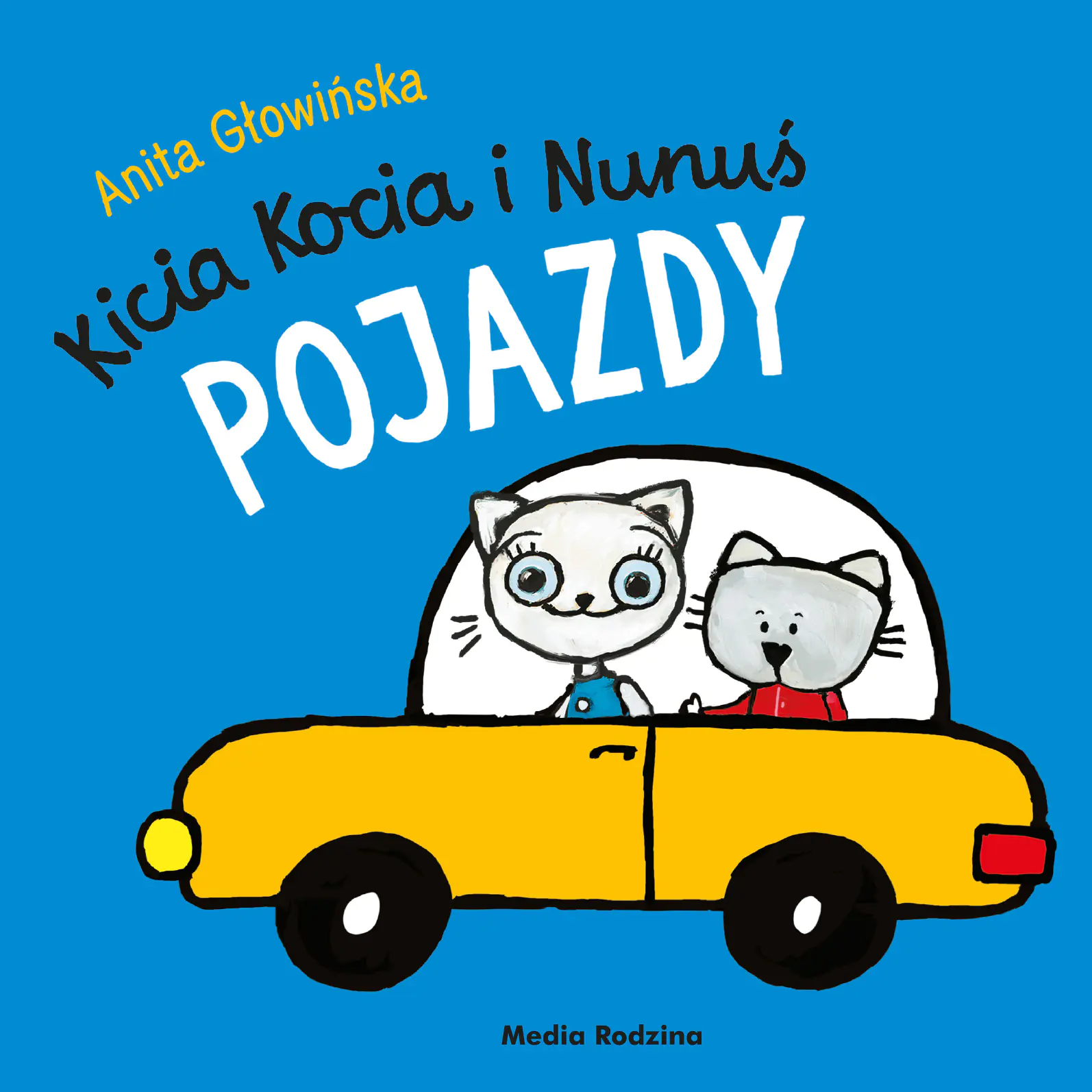 Książka - Kicia Kocia i Nunuś. Pojazdy