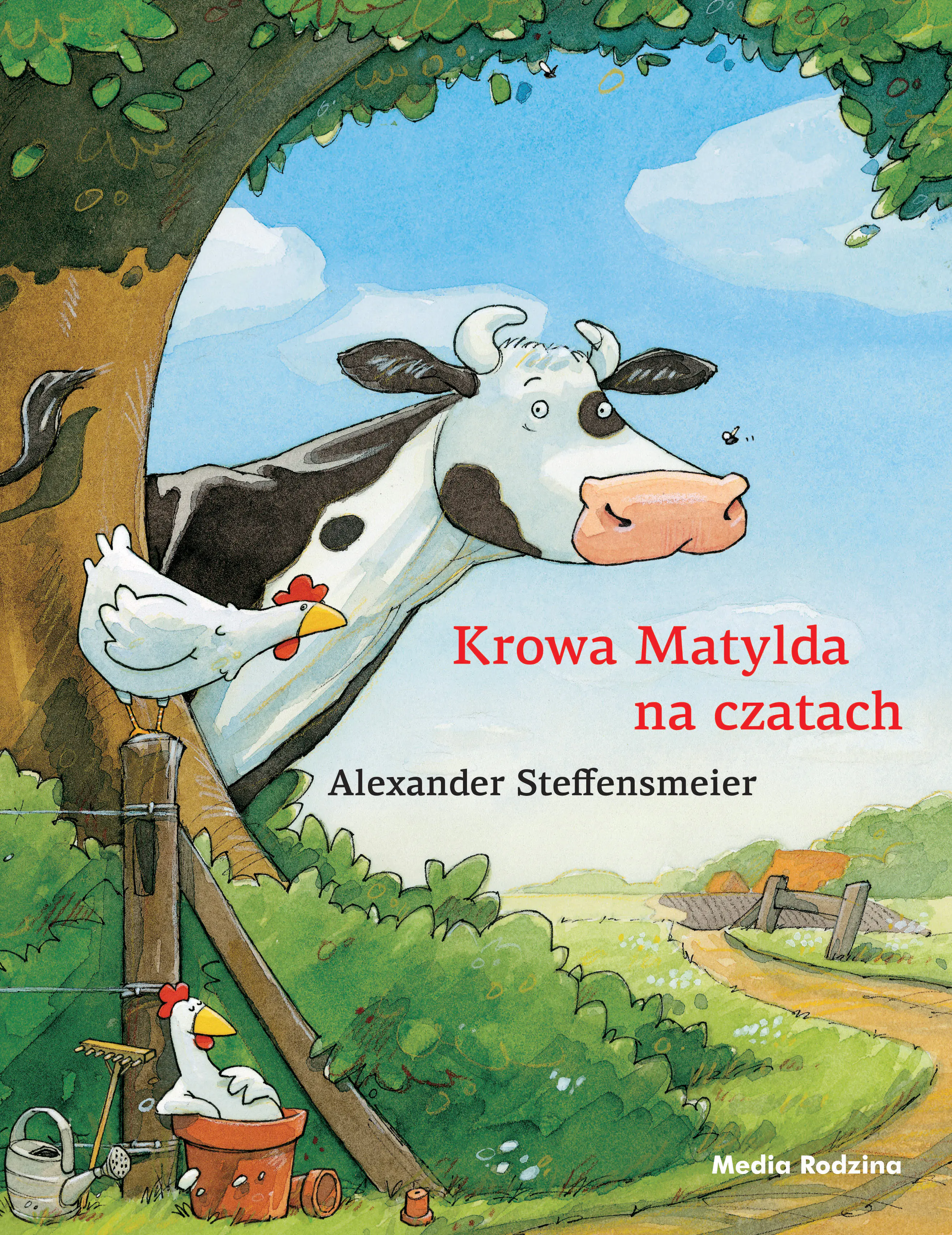 Książka - Krowa Matylda na czatach