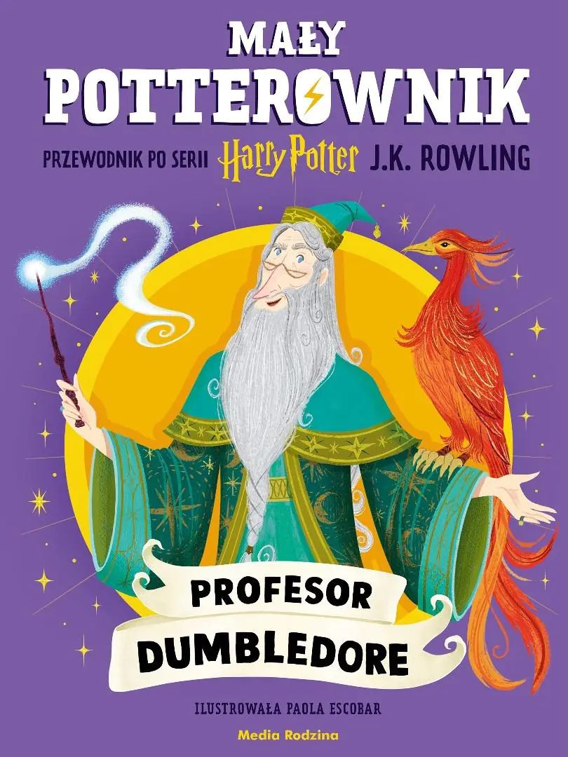 Książka - Mały potterownik. Przewodnik po serii Harry Potter. Profesor Dumbledore