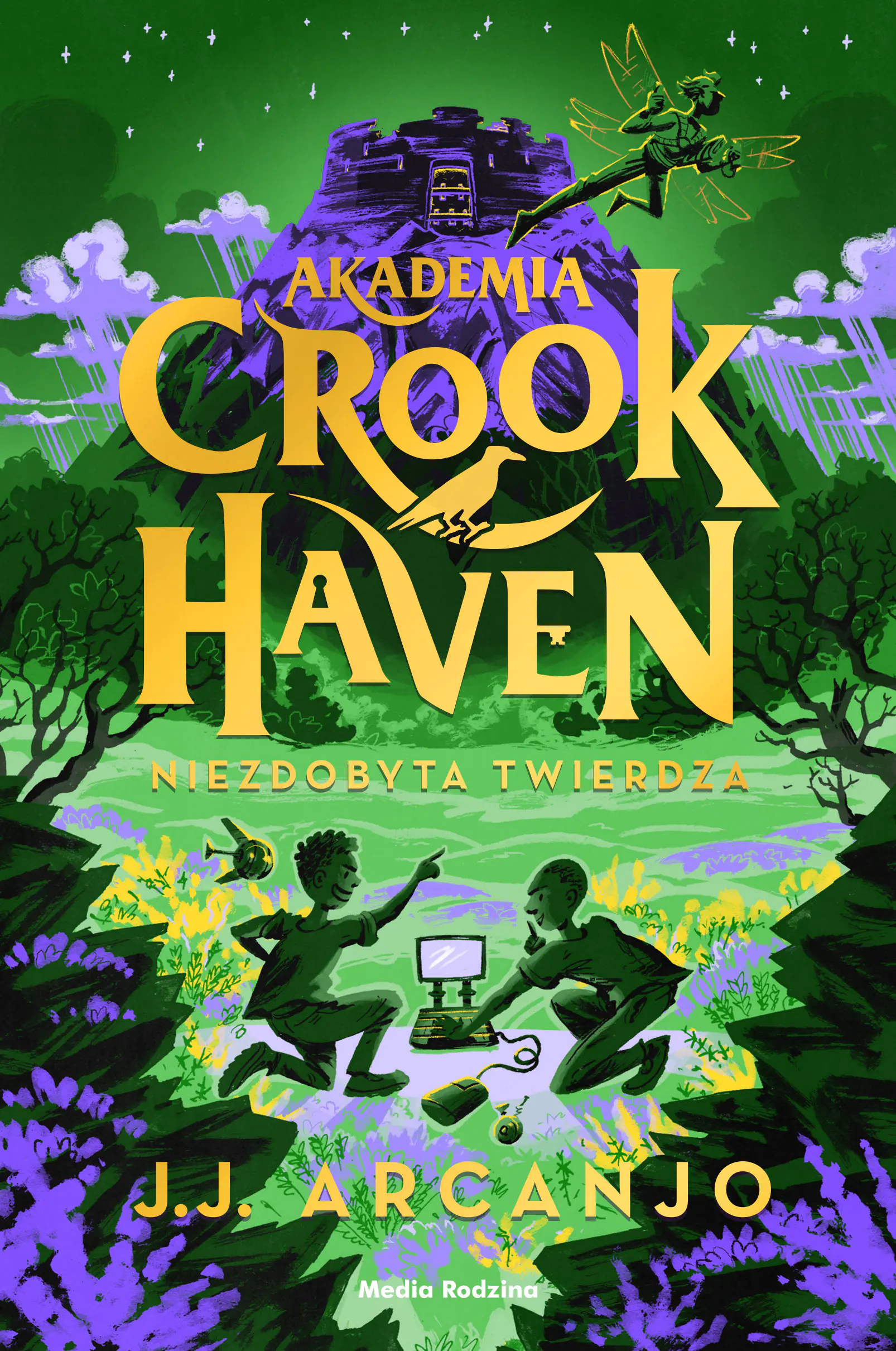 Książka - Niezdobyta twierdza. Akademia Crookhaven. Tom 4