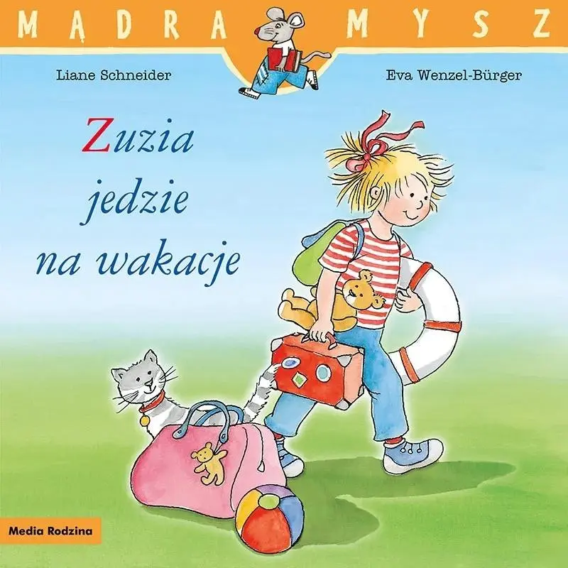 Książka - Mądra Mysz. Zuzia jedzie na wakacje