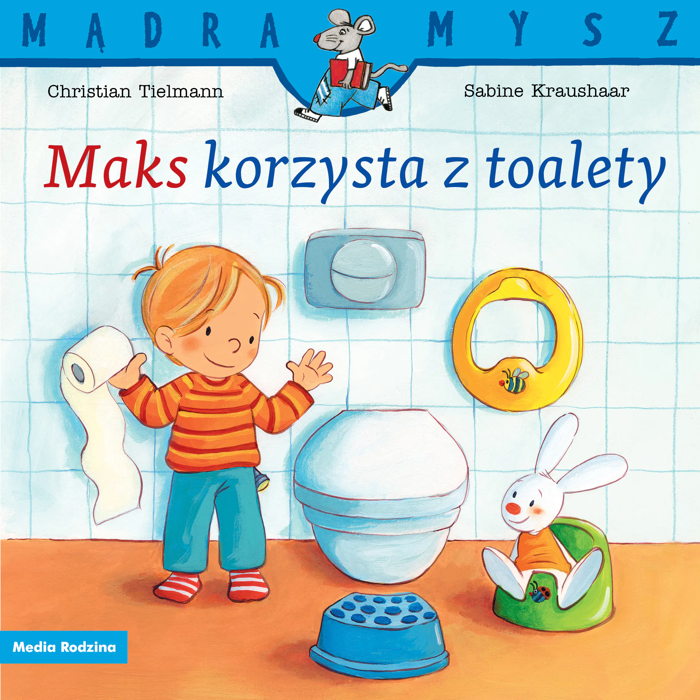 Książka - Mądra Mysz. Maks korzysta z toalety
