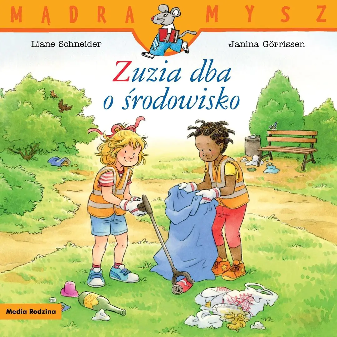 Książka - Mądra mysz. Zuzia dba o środowisko