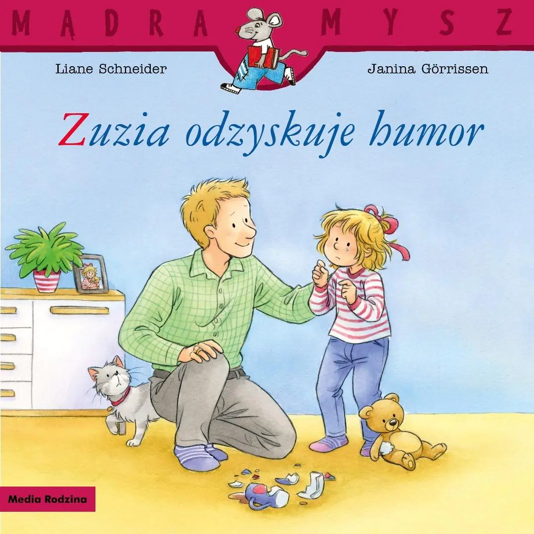 Książka - Mądra mysz. Zuzia odzyskuje humor
