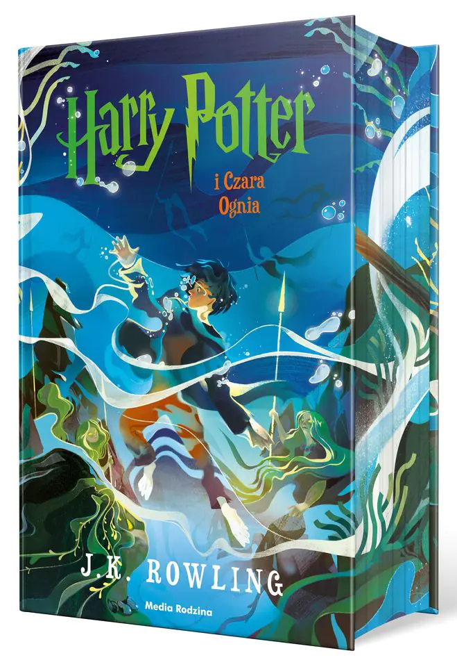 Książka - Harry Potter i Czara Ognia (polska okładka z barwionymi brzegami, edycja limitowana)