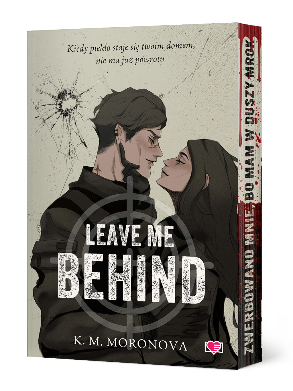 Książka - Leave Me Behind (barwione brzegi)