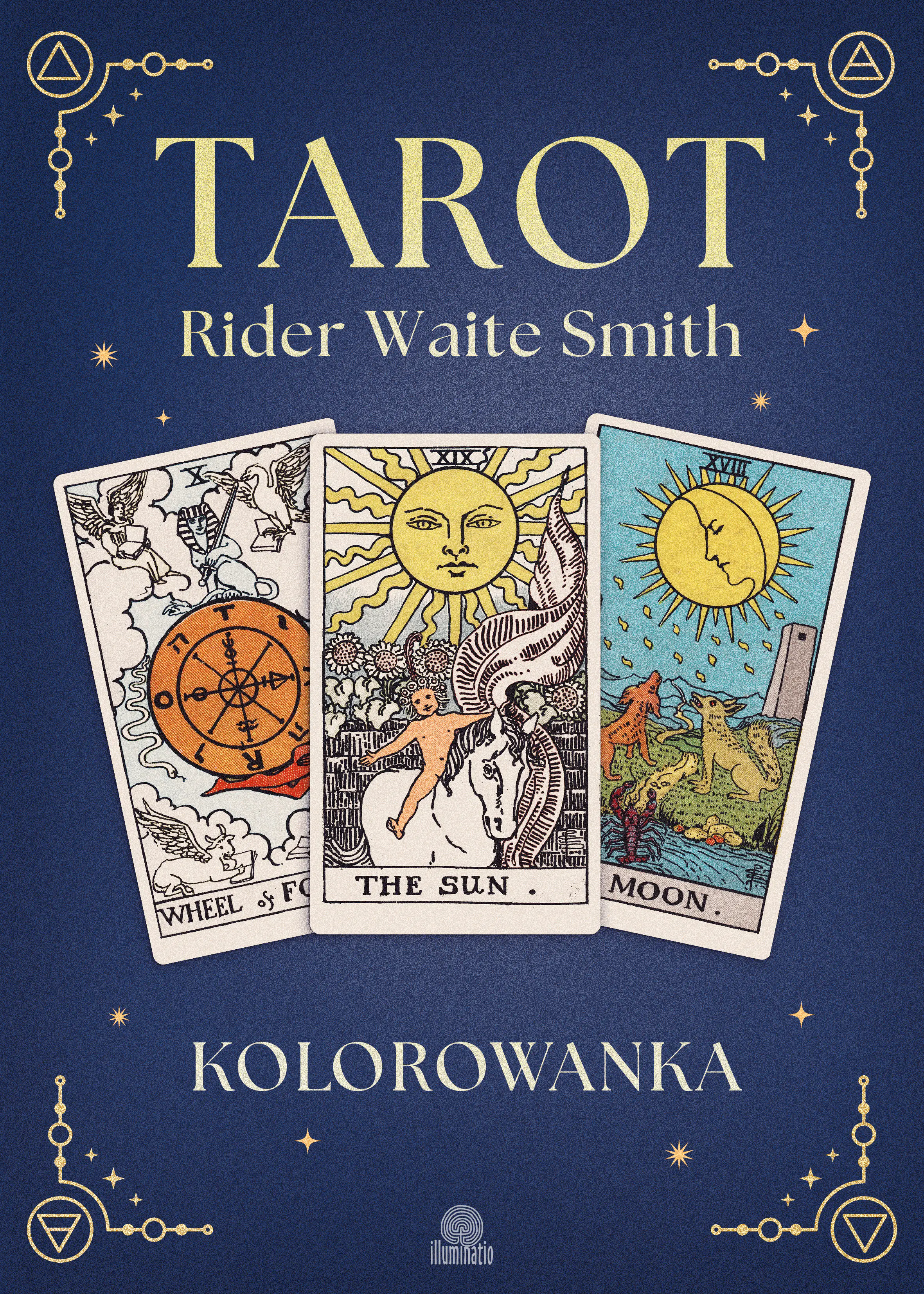 Książka - Tarot Rider Waite Smith. Kolorowanka
