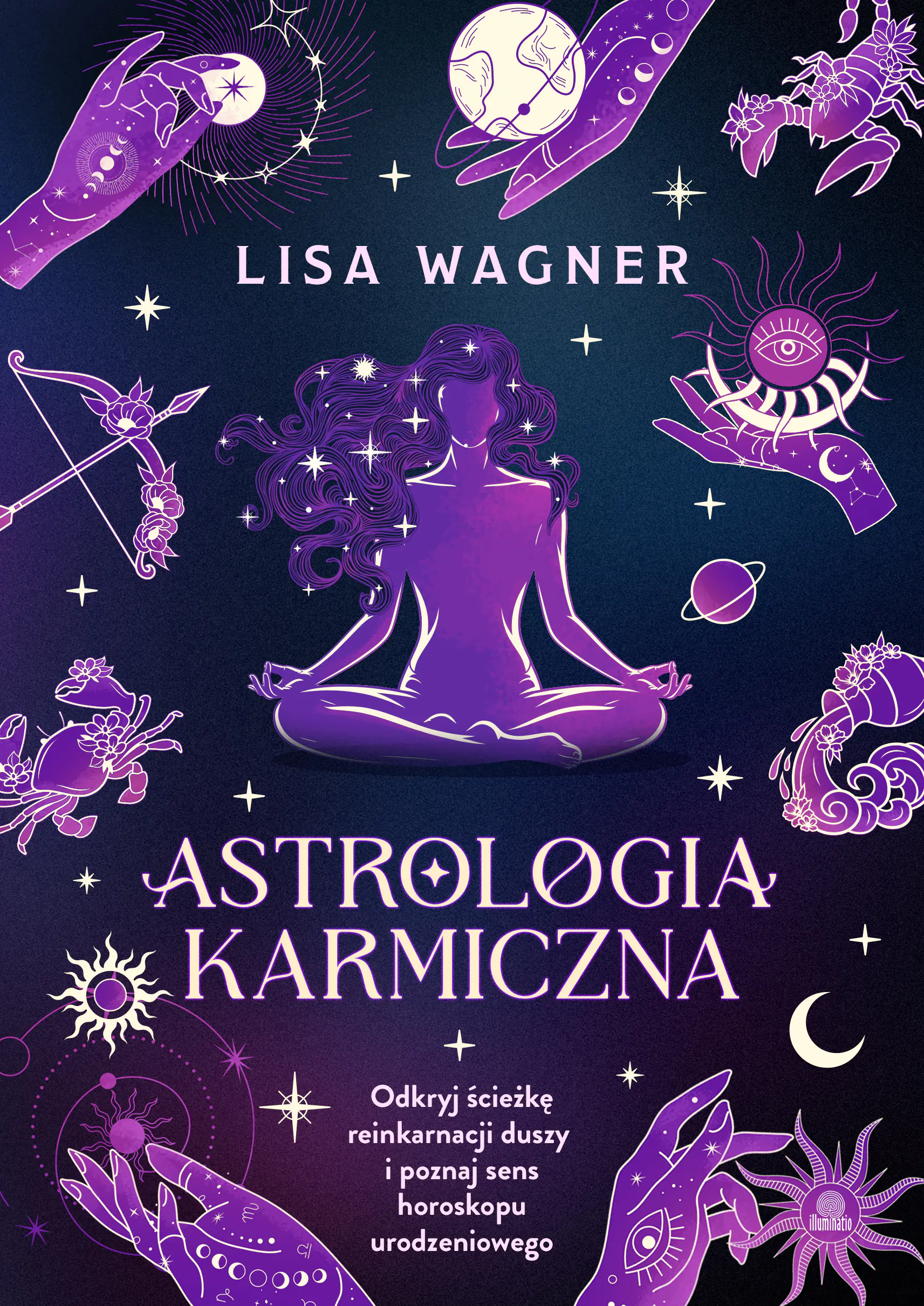 Książka - Astrologia karmiczna. Odkryj ścieżkę reinkarnacji duszy i poznaj sens horoskopu urodzeniowego