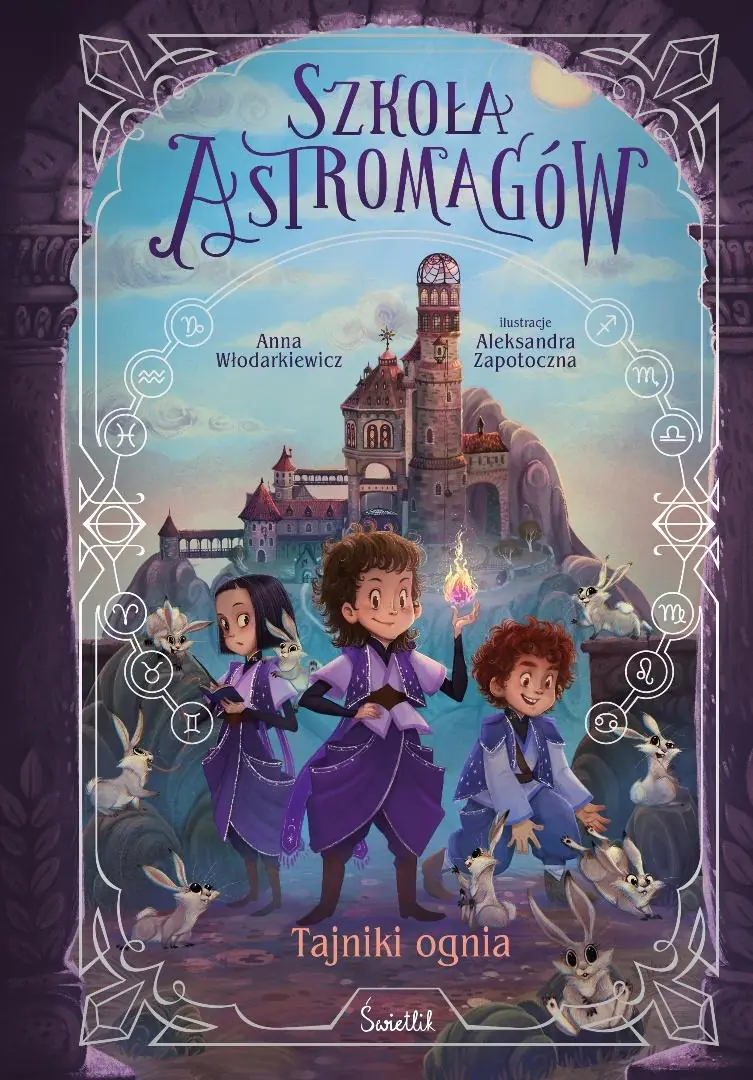 Książka - Tajniki ognia. Szkoła Astromagów. Tom 3