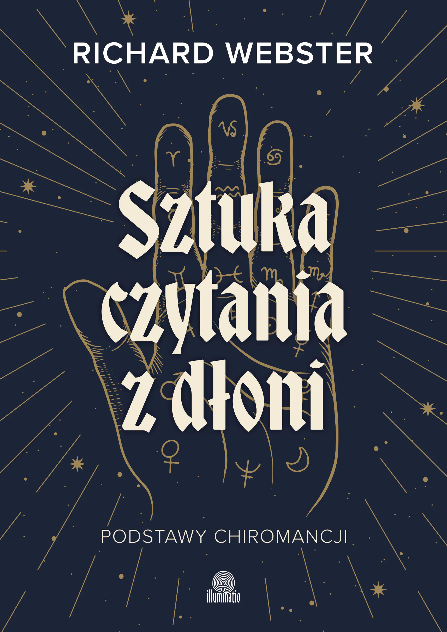 Książka - Sztuka czytania z dłoni. Podstawy chiromancji