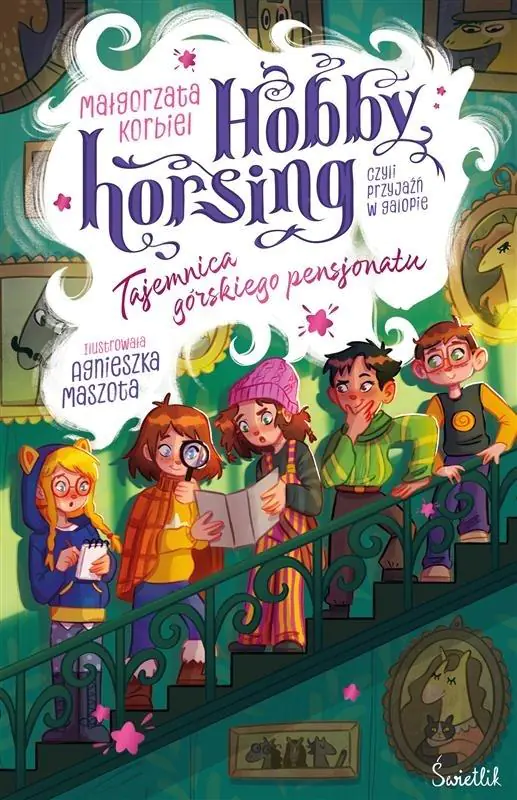 Książka - Tajemnica górskiego pensjonatu. Hobby horsing, czyli przyjaźń w galopie. Tom 4