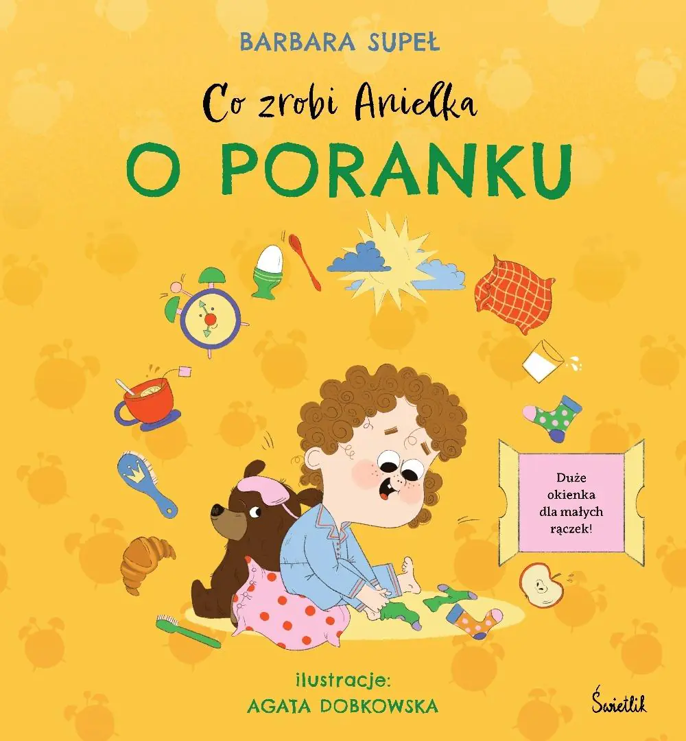 Książka - Co zrobi Anielka o poranku