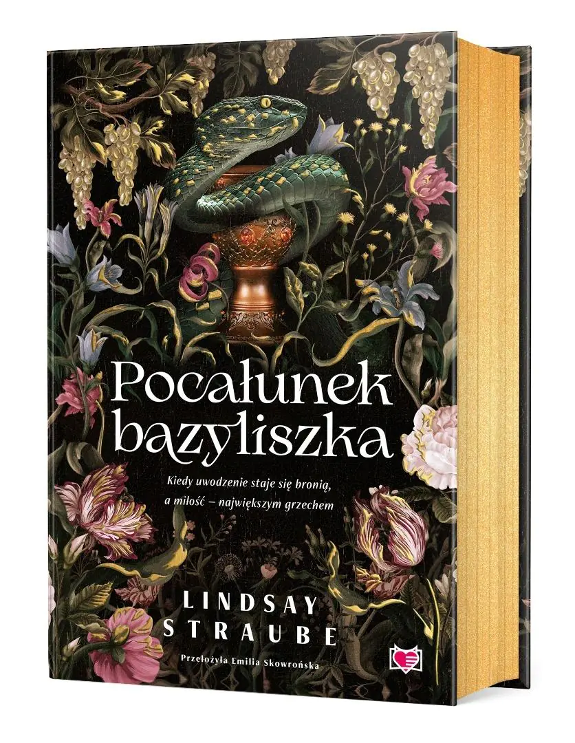 Książka - Pocałunek bazyliszka. Split or Swallow. Tom 1 (barwione brzegi)
