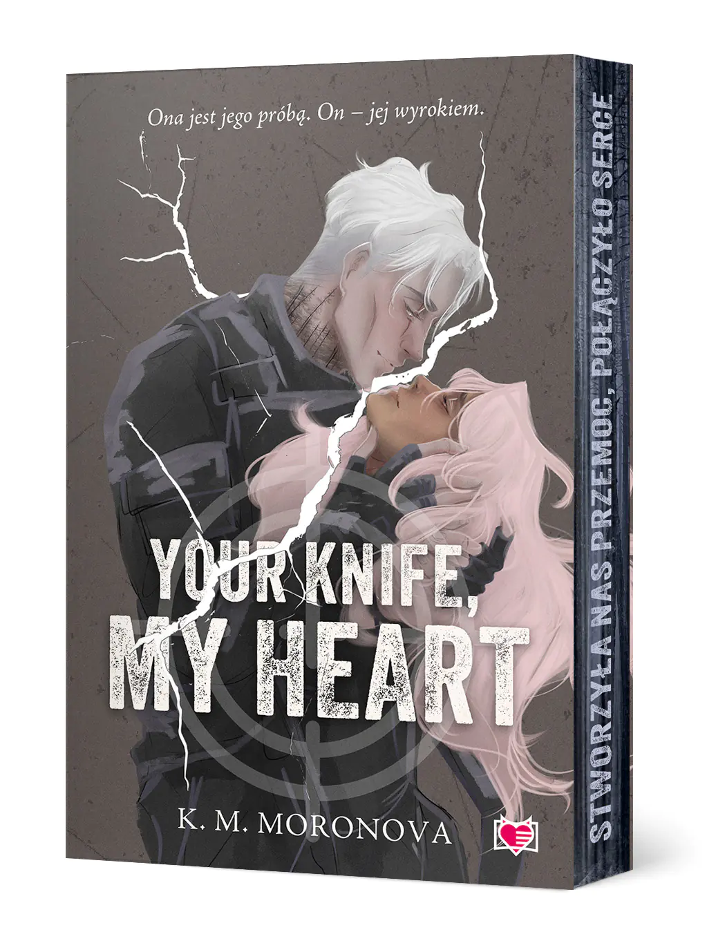 Książka - Your Knife, My Heart (barwione brzegi)