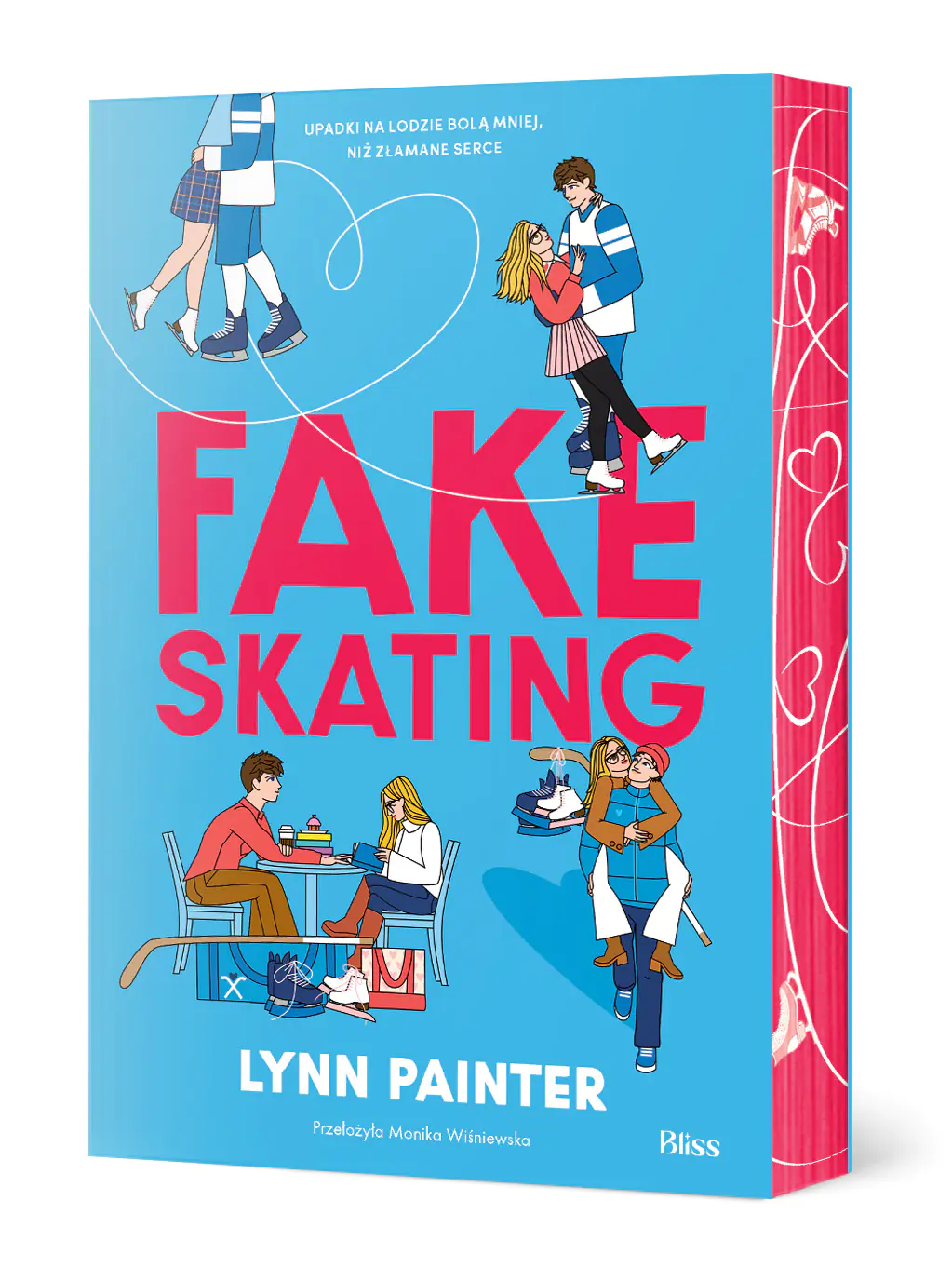 Książka - Fake skating (barwione brzegi)