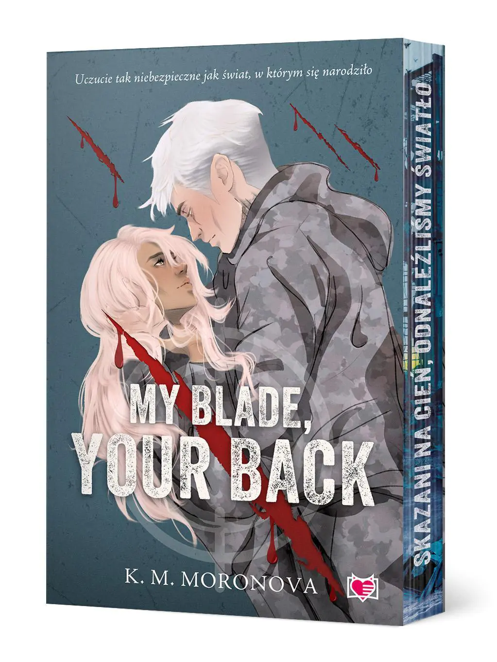 Książka - My Blade, Your Back (barwione brzegi)