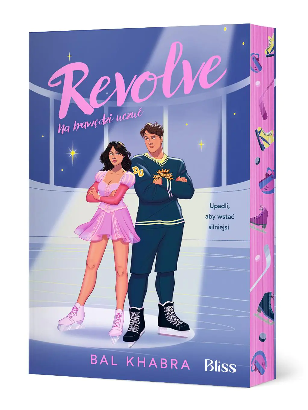 Książka - Revolve. Na krawędzi uczuć (barwione brzegi)