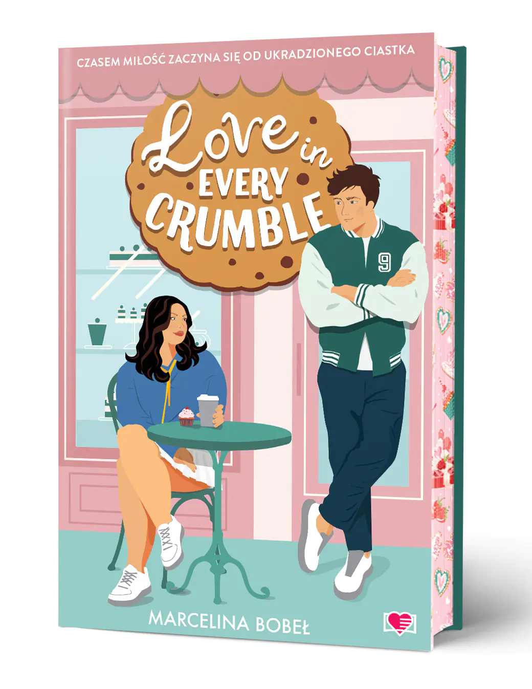 Książka - Love in Every Crumble (barwione brzegi)