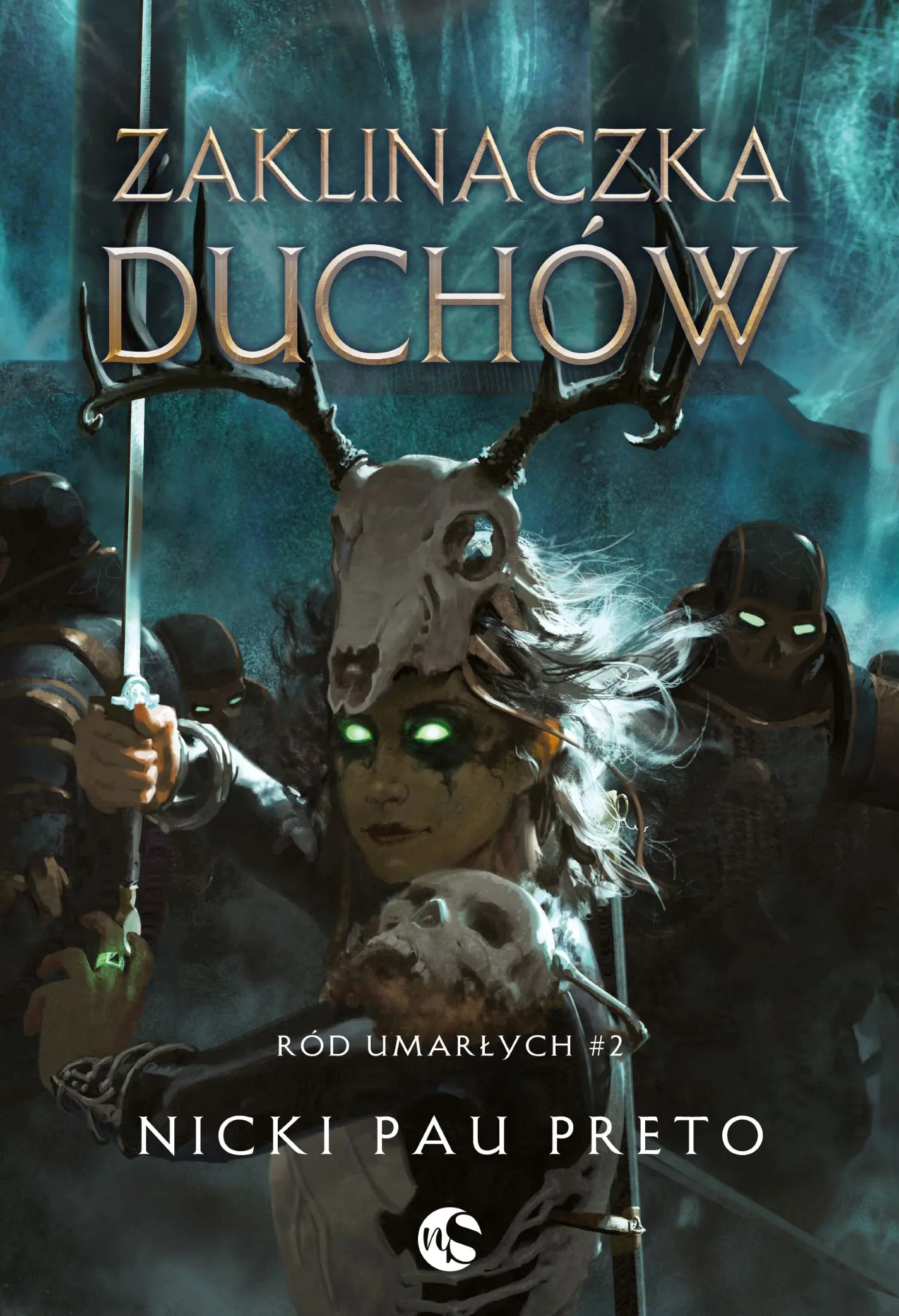 Książka - Zaklinaczka duchów. Ród Umarłych. Tom 2
