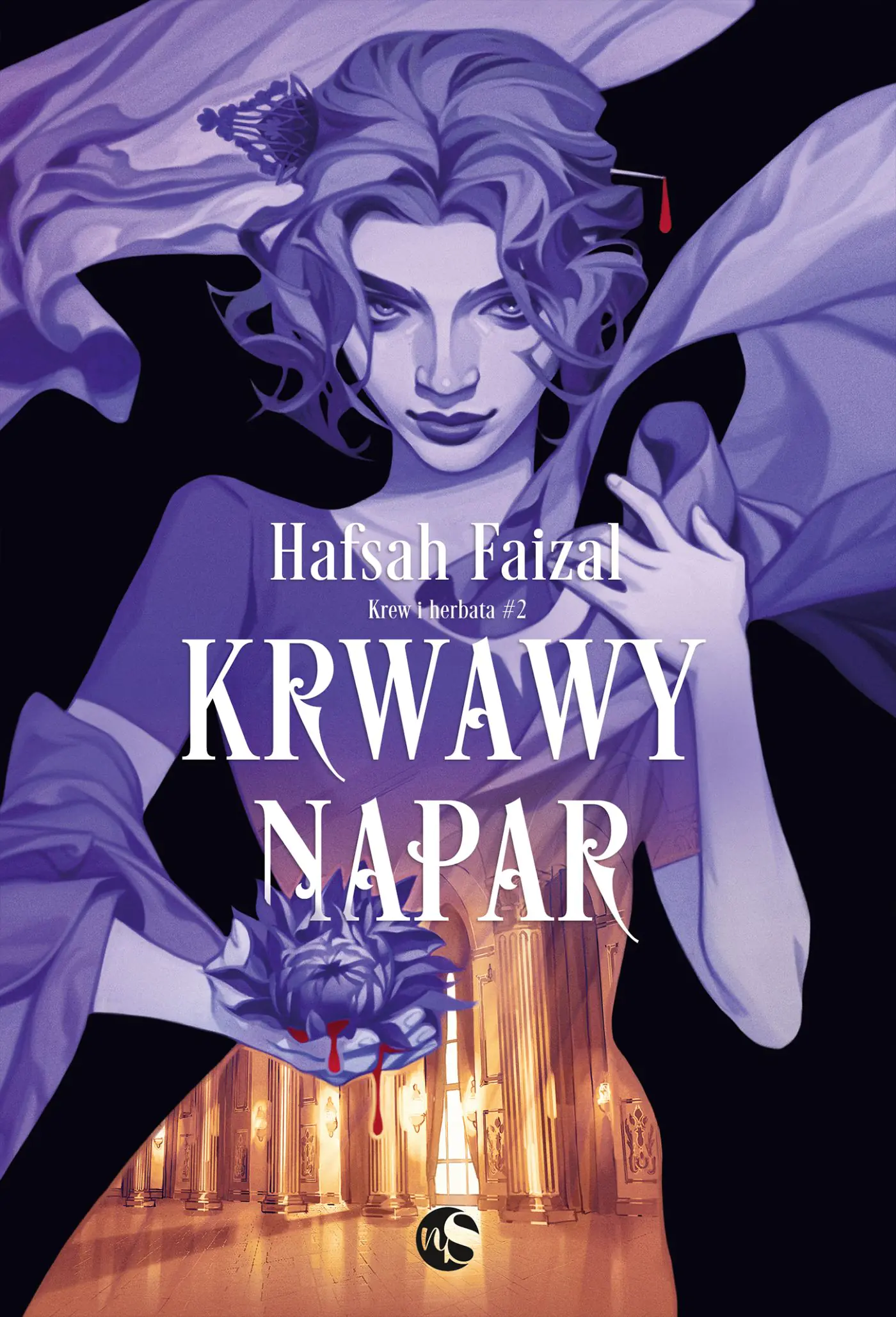 Książka - Krwawy napar. Seria Krew i herbata. Tom 2 (barwione brzegi)