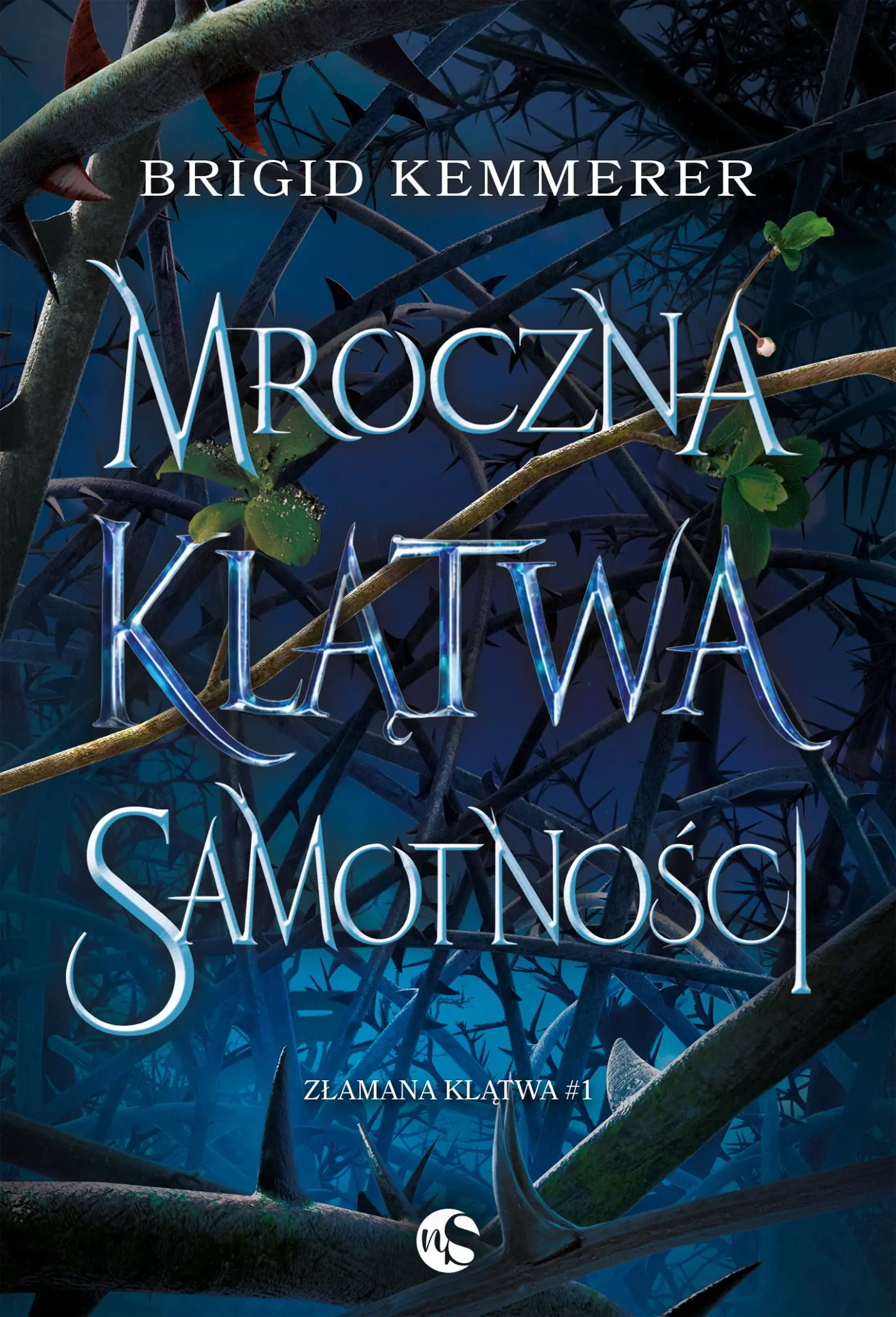 Książka - Mroczna klątwa samotności. Seria Złamana klątwa. Tom 1