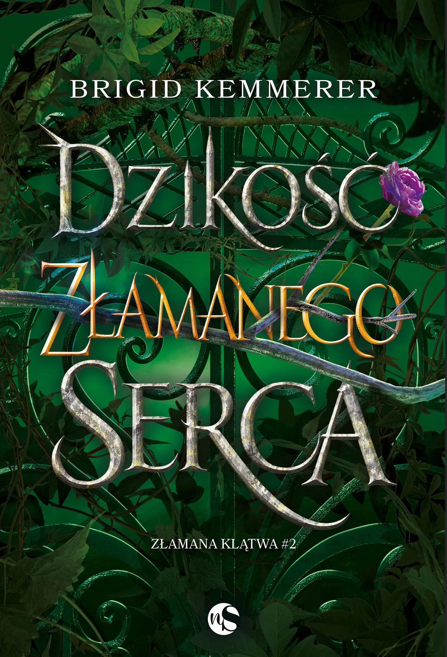 Książka - Dzikość złamanego serca. Seria Złamana klątwa. Tom 2