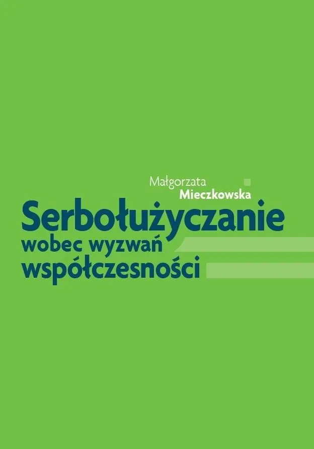 Książka - Serbołużyczanie wobec wyzwań współczesności