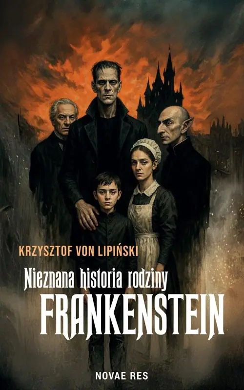 Książka - Nieznana historia rodziny Frankenstein