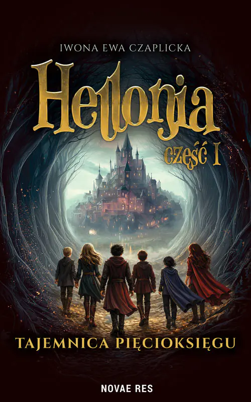 Książka - Hellonia. Tajemnica Pięcioksięgu