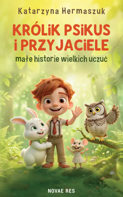 Książka - Królik Psikus i przyjaciele - małe historie wielkich uczuć