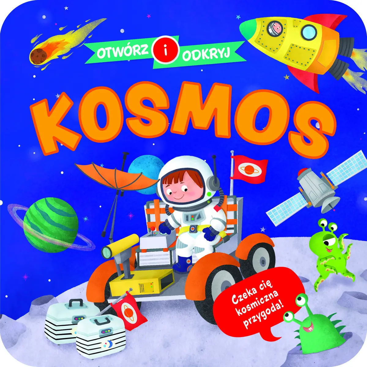 Książka - Otwórz i odkryj. Kosmos