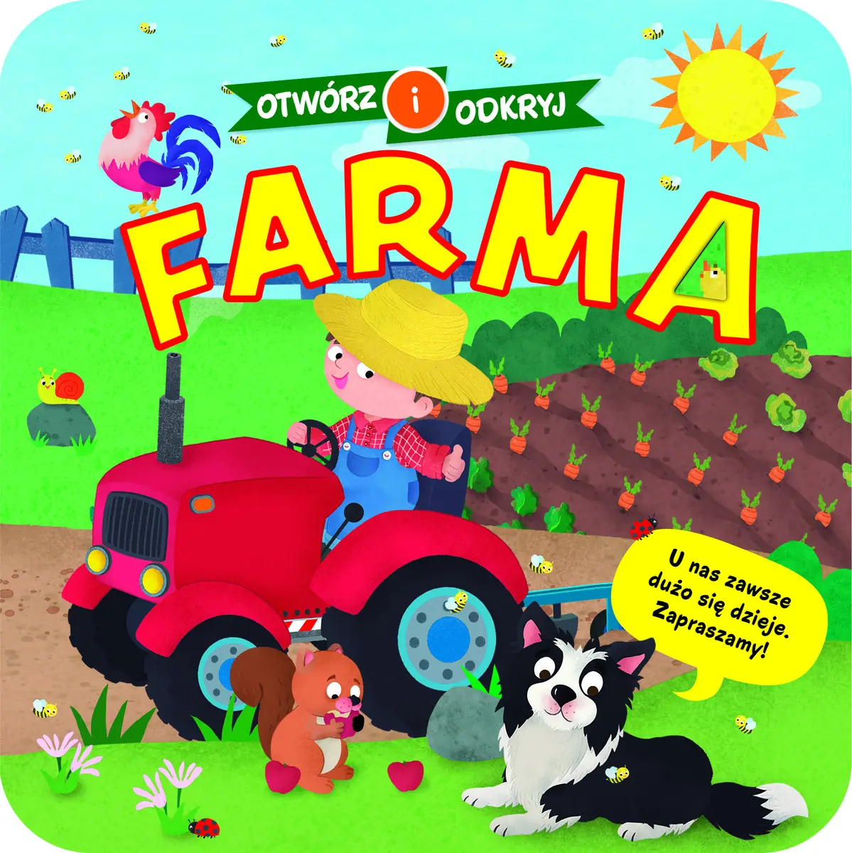 Książka - Otwórz i odkryj. Farma