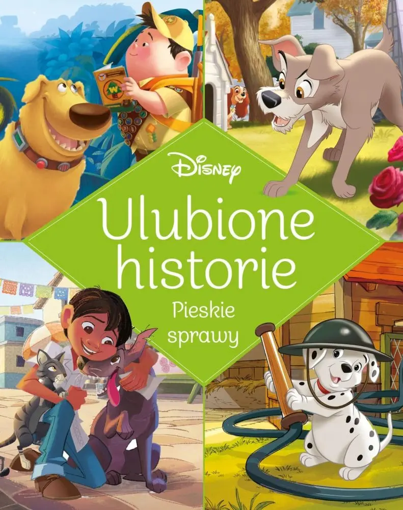 Książka - Ulubione historie. Pieskie sprawy. Disney