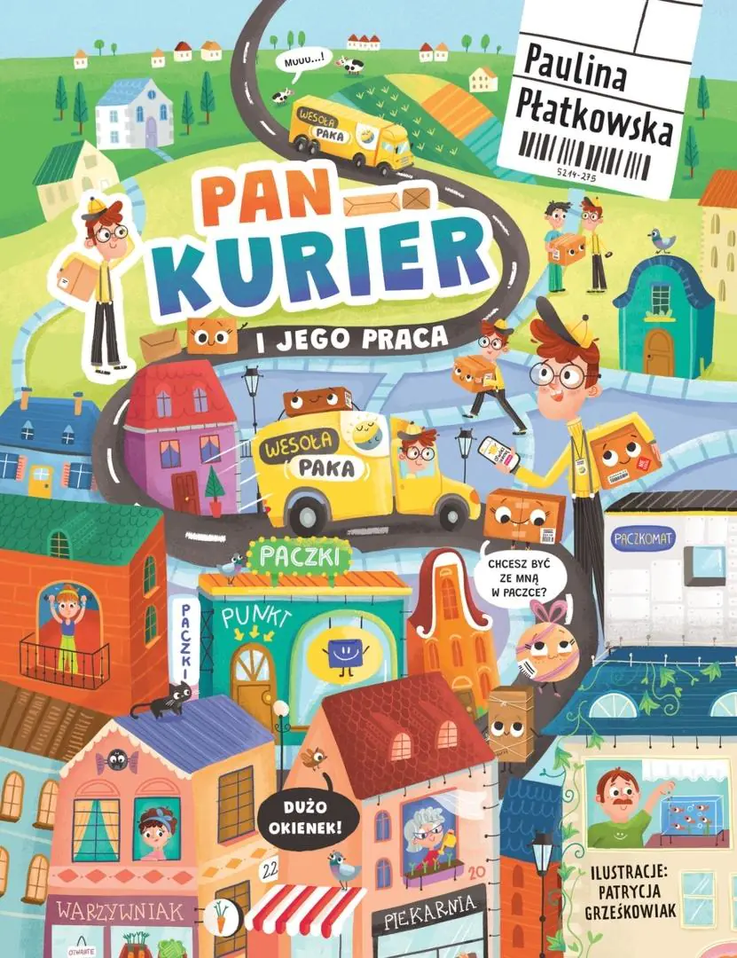 Książka - Pan kurier i jego praca