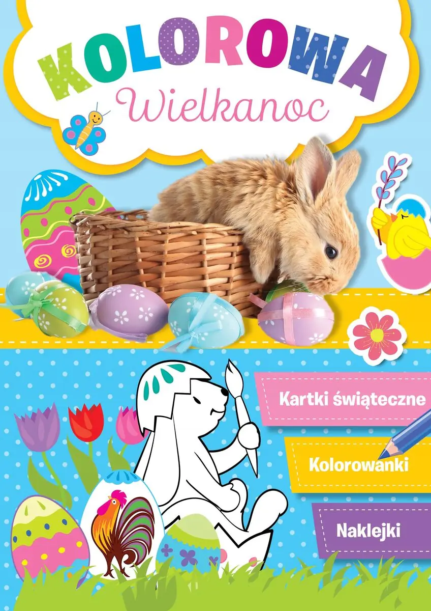 Książka - Kolorowa Wielkanoc