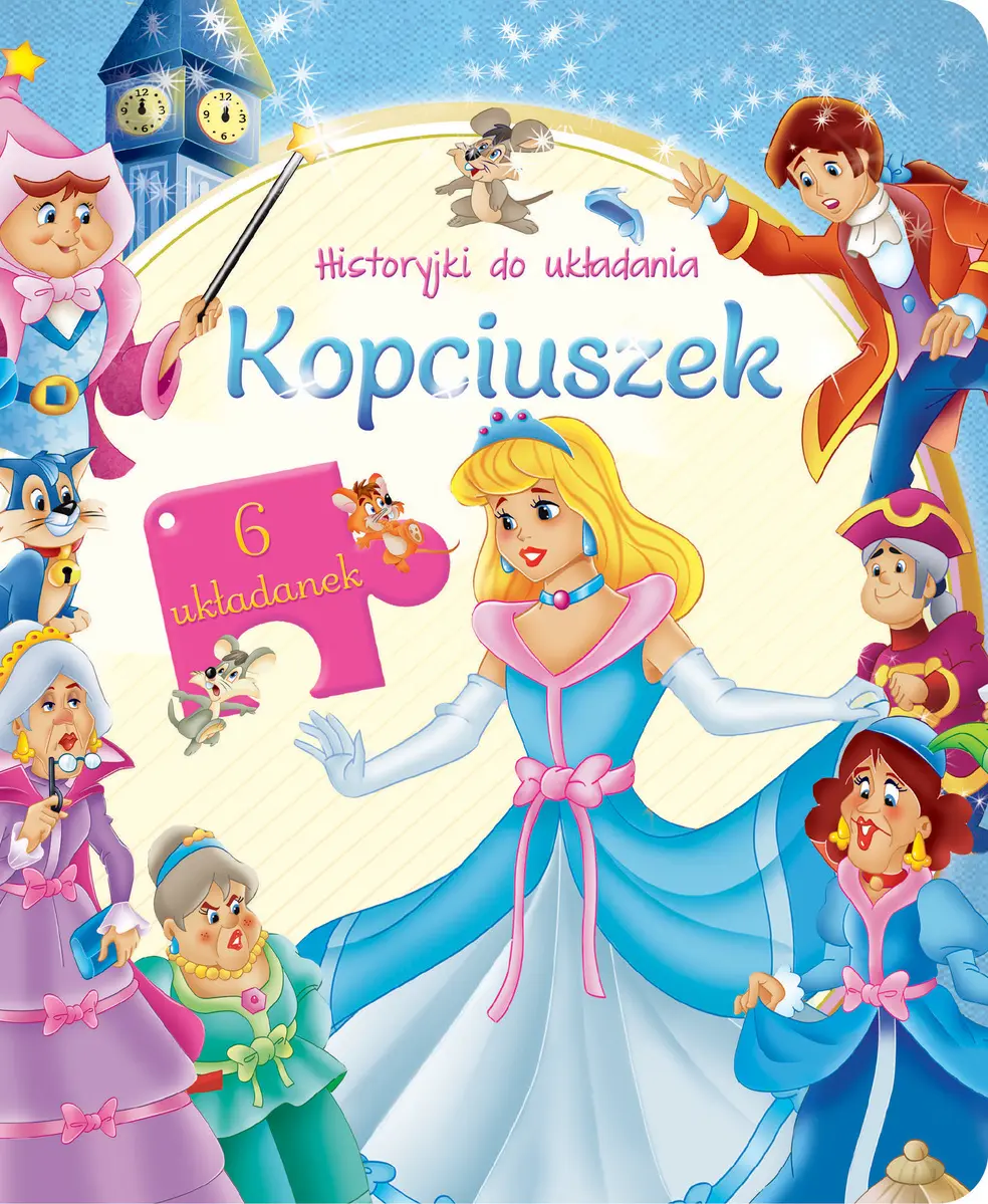 Książka - Historyjki do układania. Kopciuszek