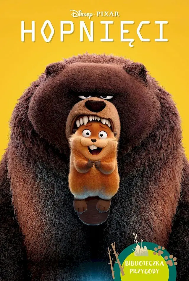 Książka - Hopnięci. Biblioteczka przygody. Disney Pixar