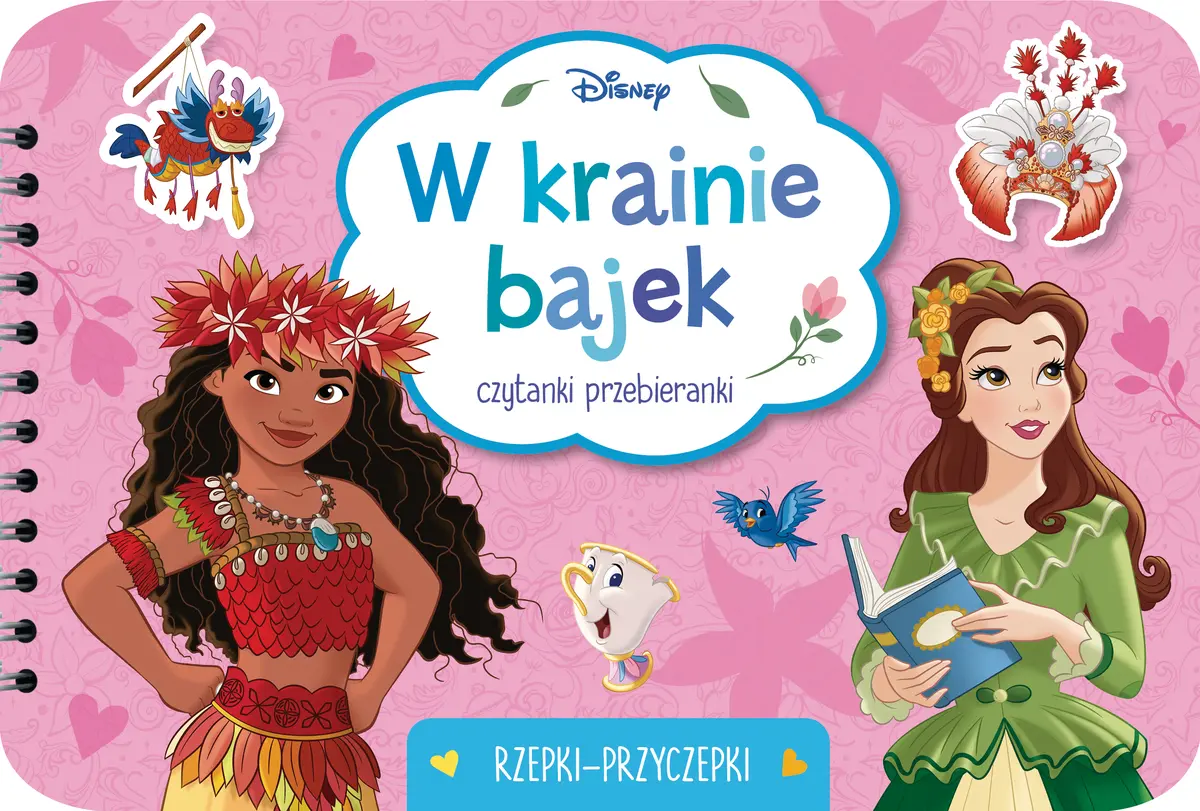 Książka - Czytanki przebieranki. Rzepki-przyczepki. W krainie bajek. Disney