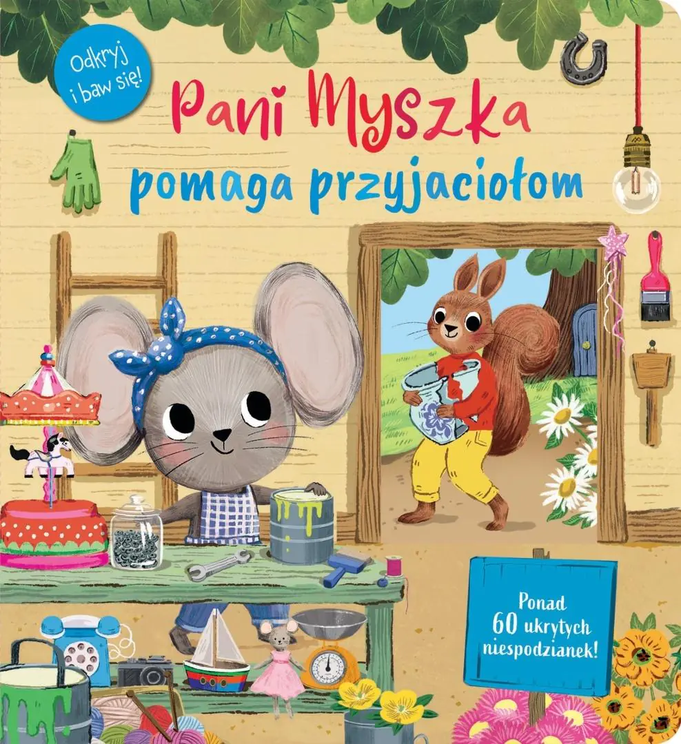Książka - Pani Myszka pomaga przyjaciołom