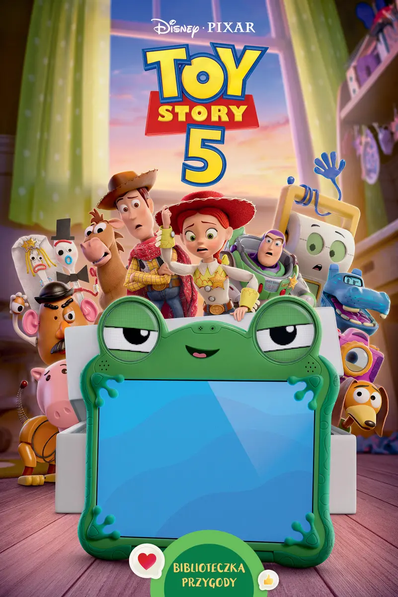 Książka - Toy Story 5. Biblioteczka przygody. Disney Pixar