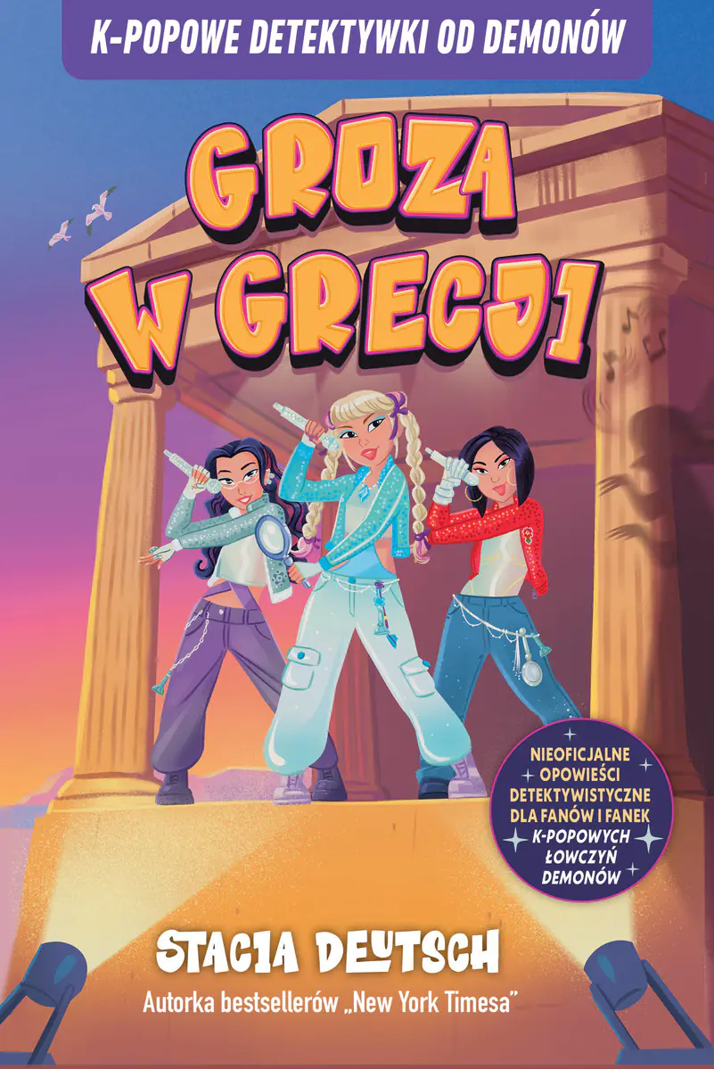 Książka - K-popowe detektywki od demonów. Groza w Grecji