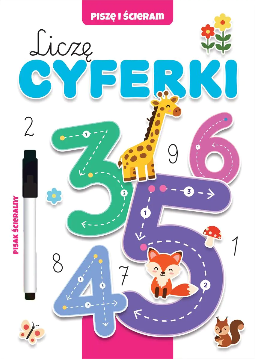 Książka - Piszę i ścieram. Liczę cyferki
