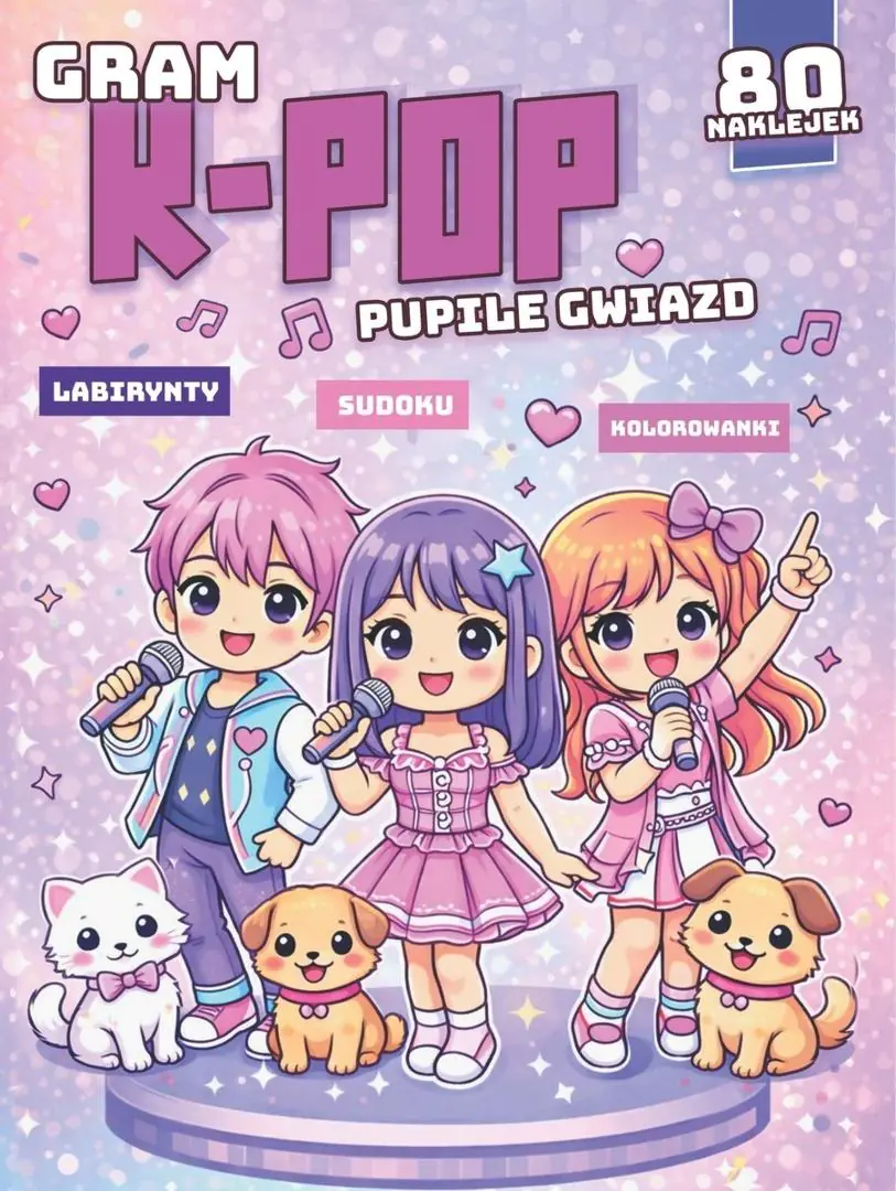 Książka - Gram k-pop. Pupile gwiazd