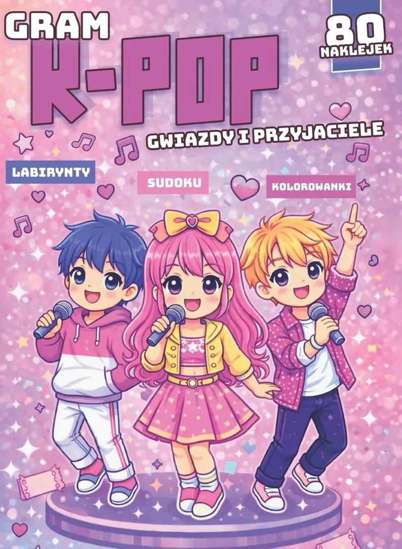 Książka - Gram k-pop. Gwiazdy i przyjaciele