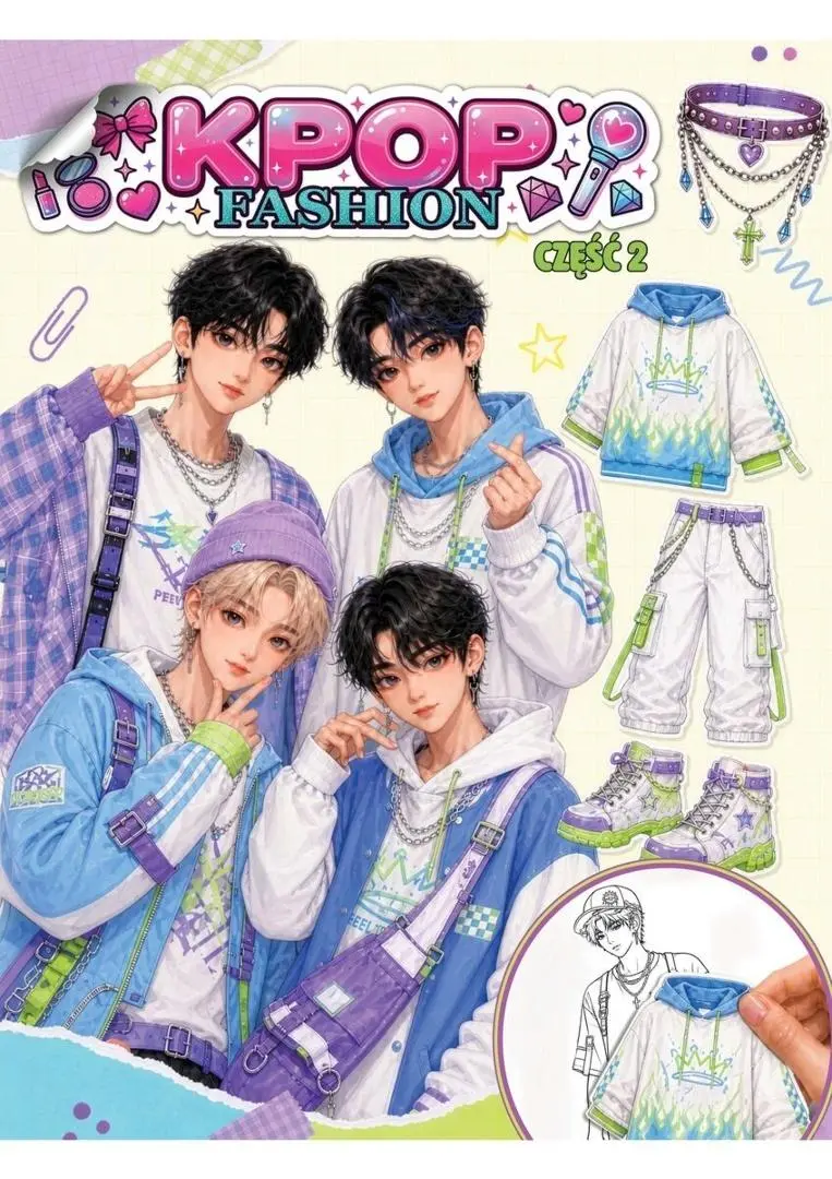 Książka - K-pop Fashion. Część 2
